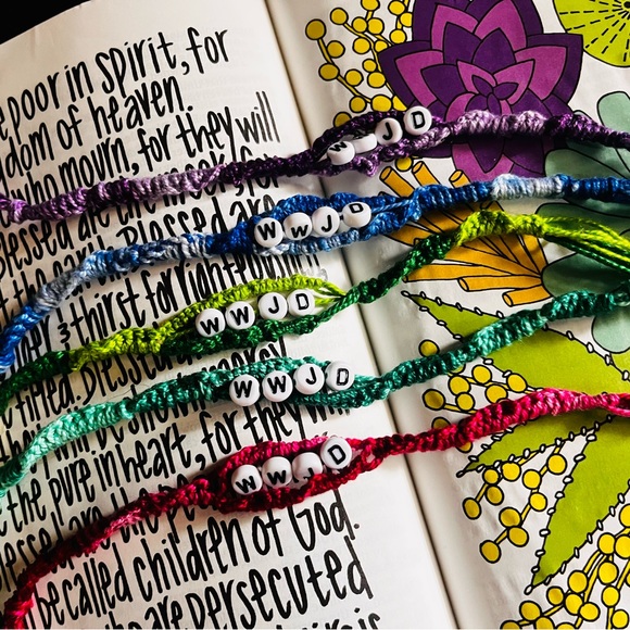 WWJD HWLF bracelet set - Picture 2 of 3